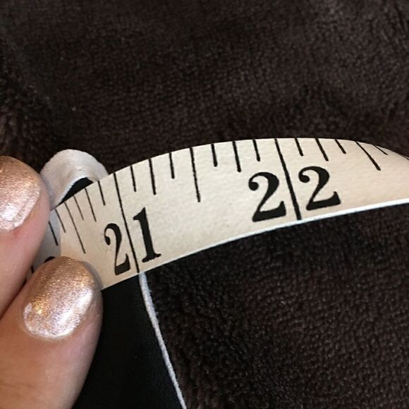 Black Hi Low Tank Top White Trim - Picture 8 of 8